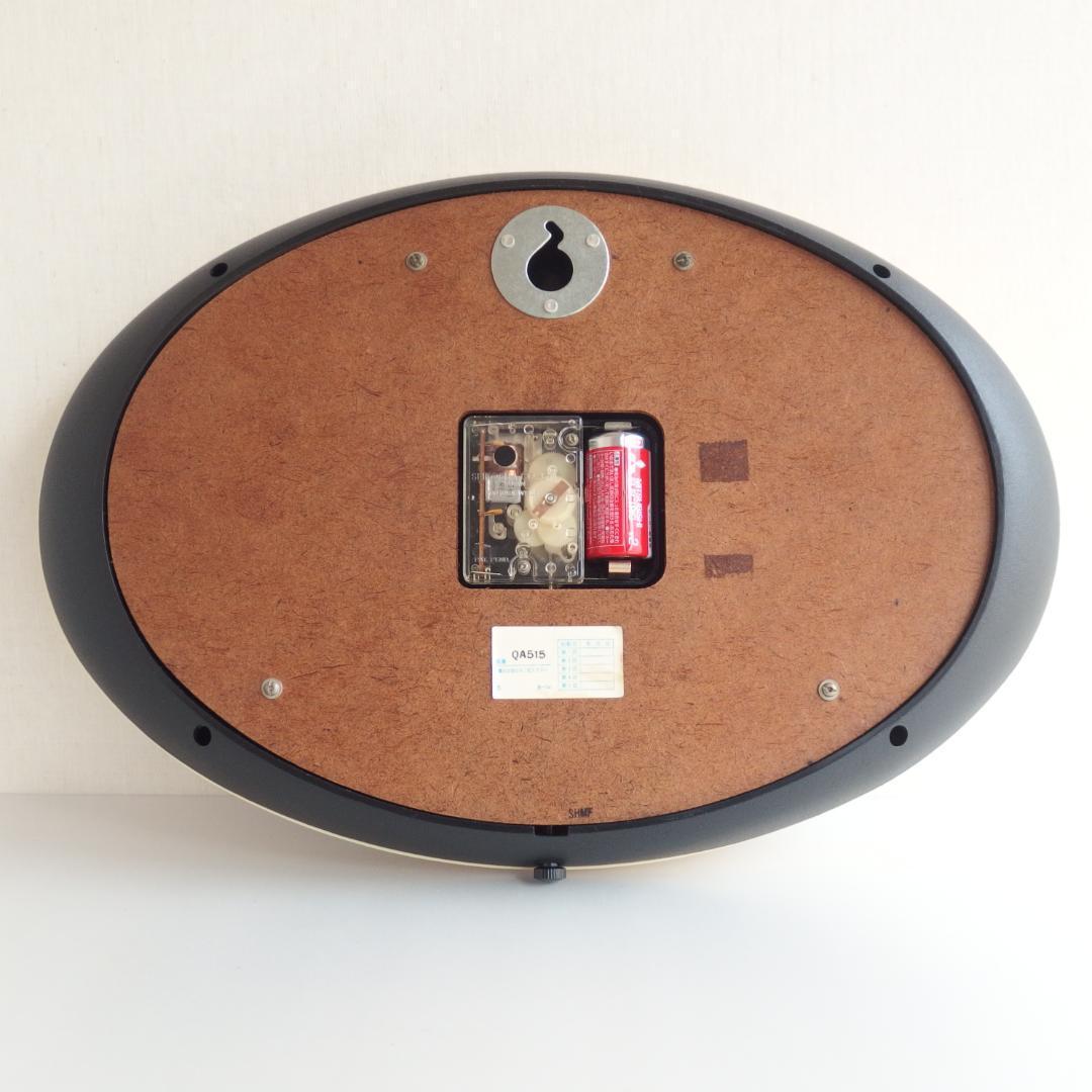 SEIKO 掛け時計 オーバル型 スペースエイジ 70s