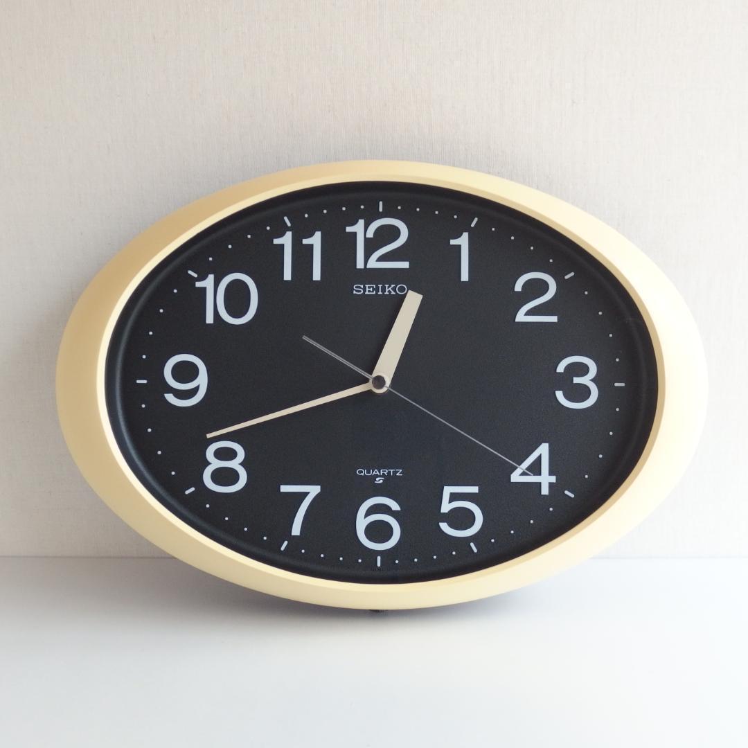 SEIKO 掛け時計 オーバル型 スペースエイジ 70s