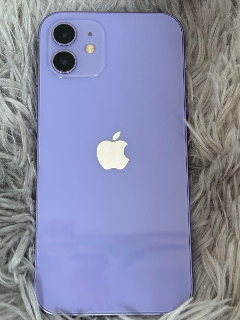 【美品】iphone12 本体 128gb パープル