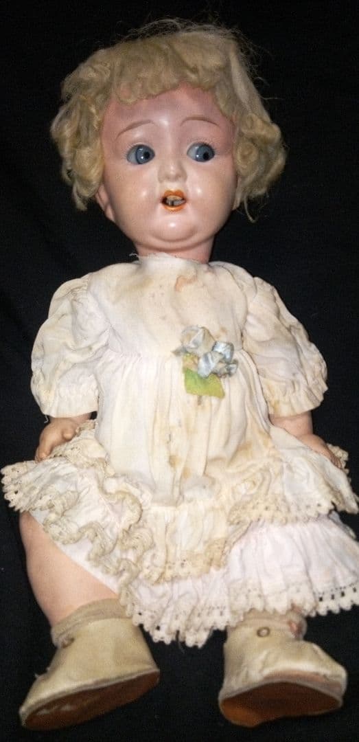 フラーティアイ　シノダ　大正　昭和　サクラビスク　人形　ビスクドール