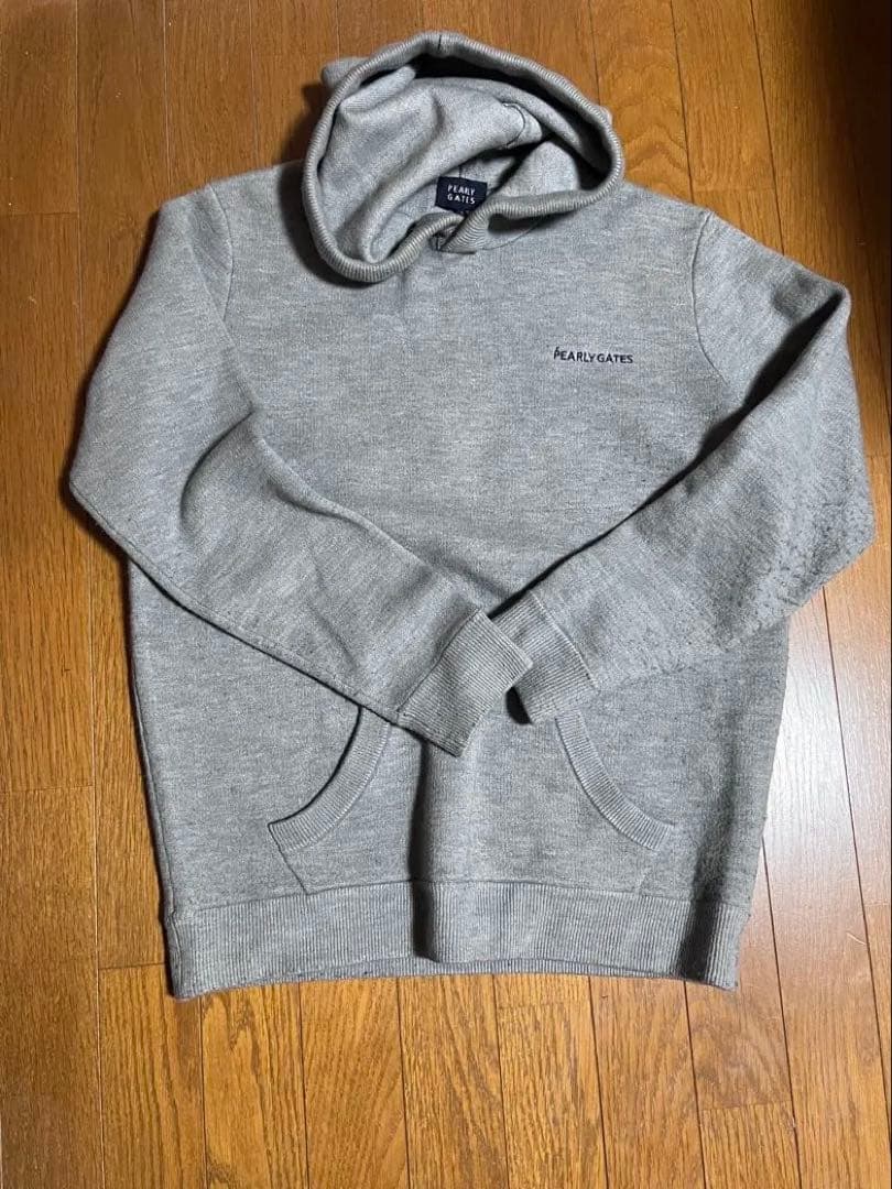 PEARLY GATES グレー パーカー サイズ6