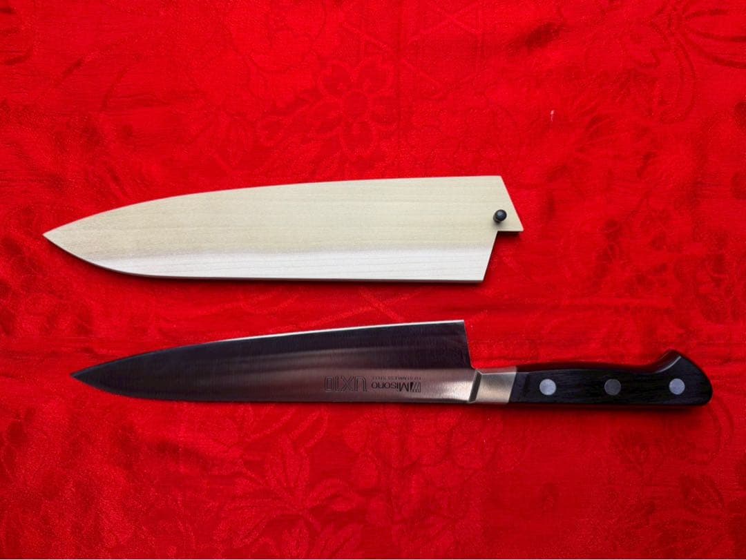 MisonoUX10牛刀210mm さやつき