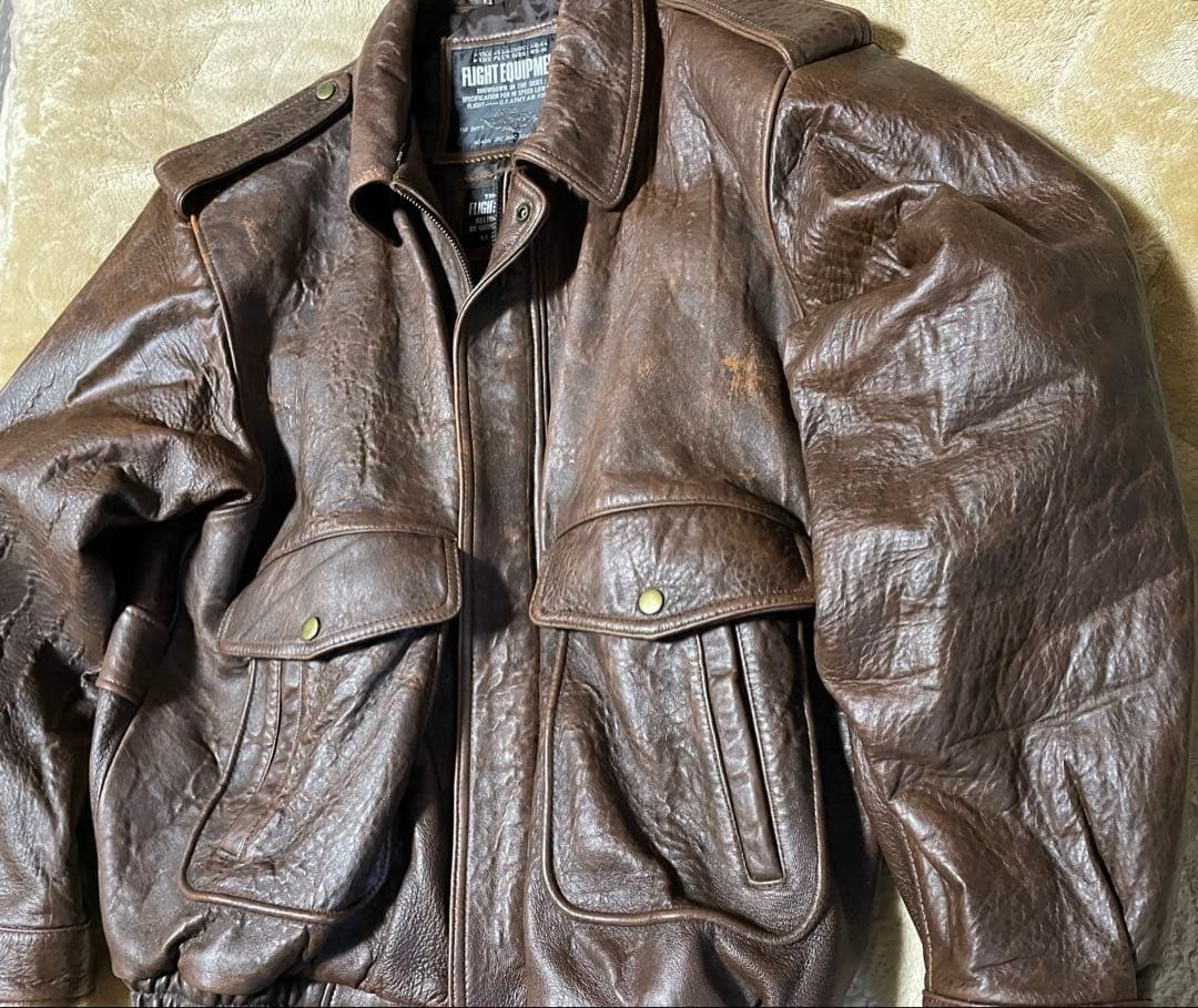 漢*様 90s vintage A2 レザー フライト ジャケット