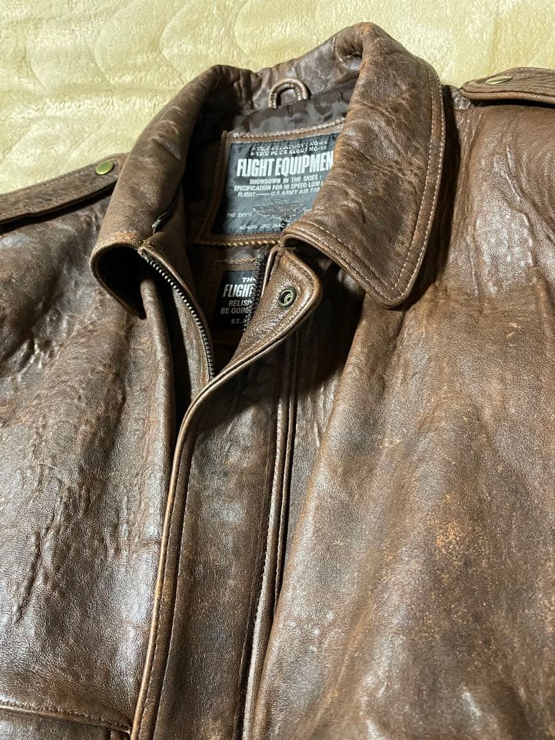 漢*様 90s vintage A2 レザー フライト ジャケット