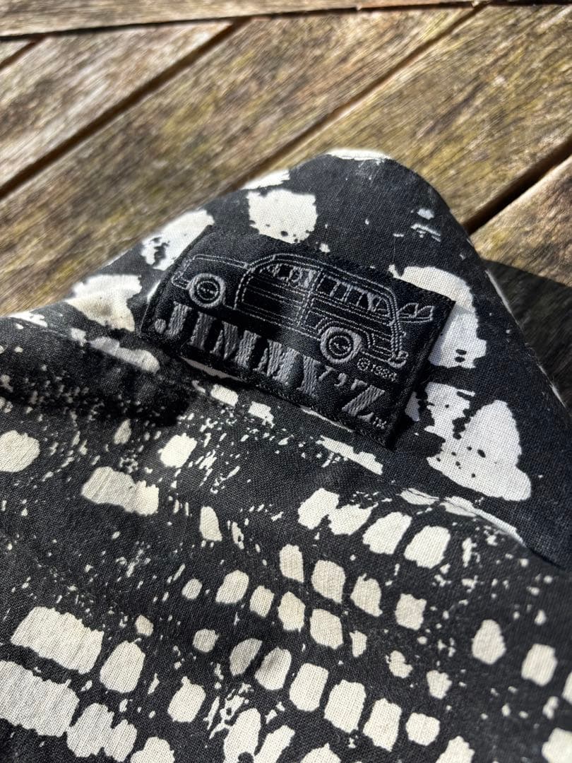 80s JIMMYS MADE IN USA 総柄フォトジャケット アーカイブ級
