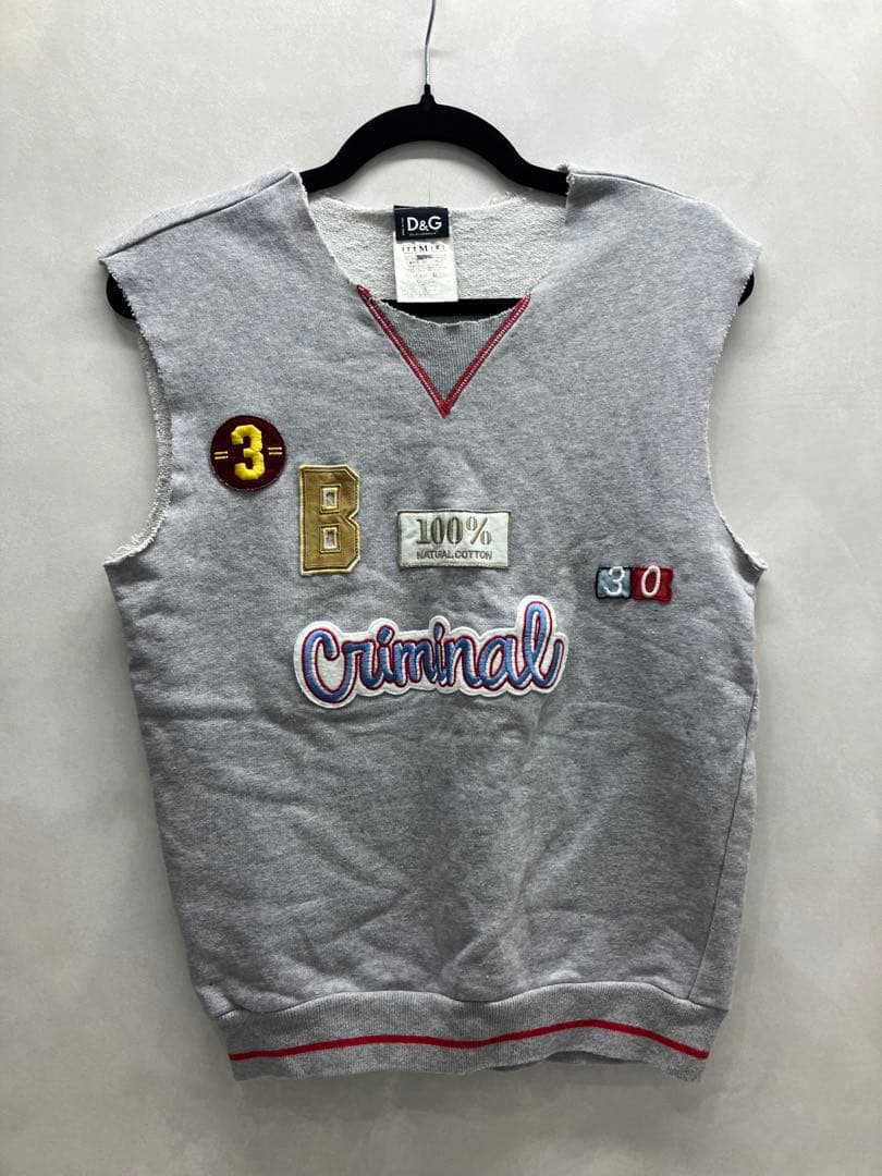 ドルチェ＆ガッバーナ レディース スウェット ベスト Mサイズ 【3639】