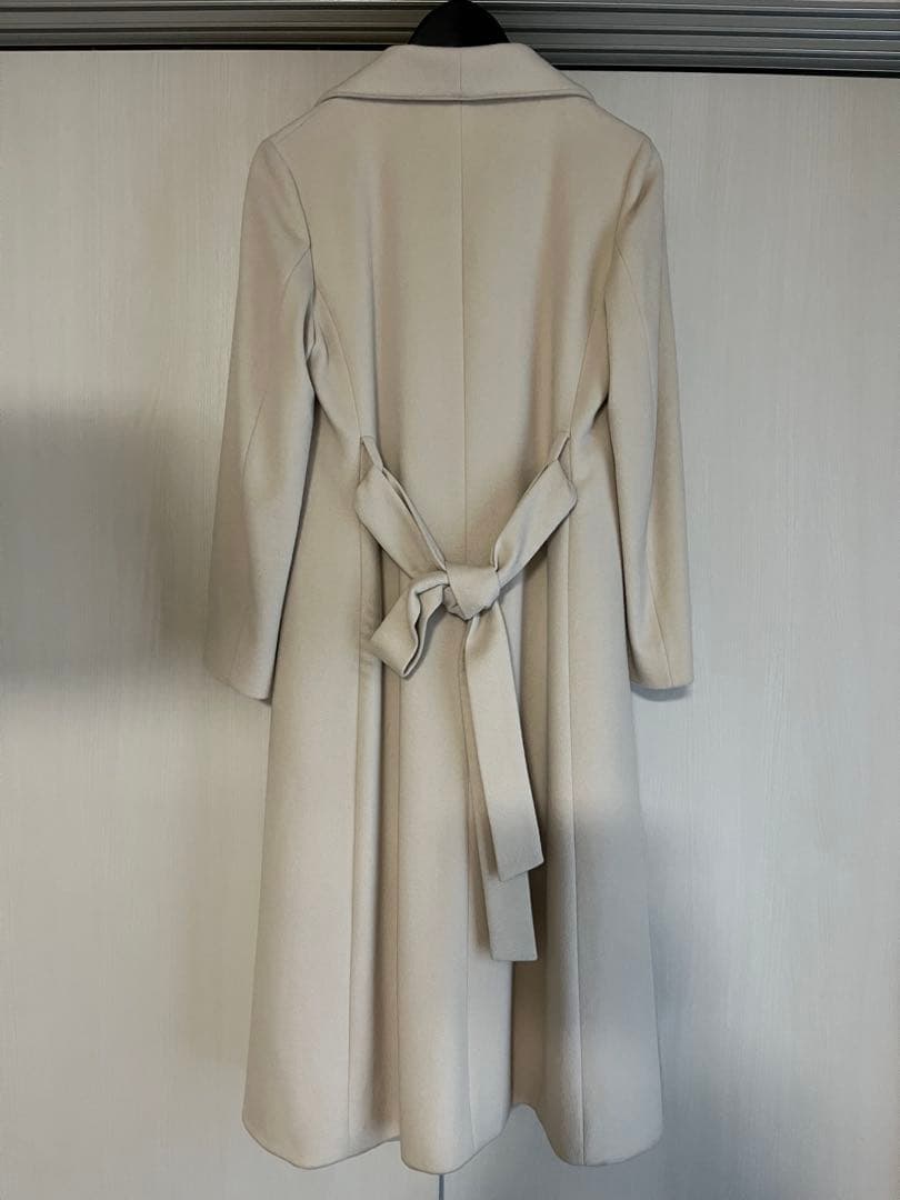 【未使用】　ROPÉ ロングコート　M ホワイト