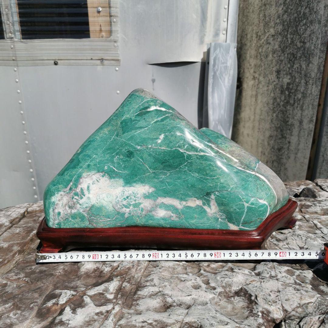 ナミビア翡翠　25.8キロ　翡翠　ヒスイ　鑑賞石　石　盆石　水石　置物　オブジェ
