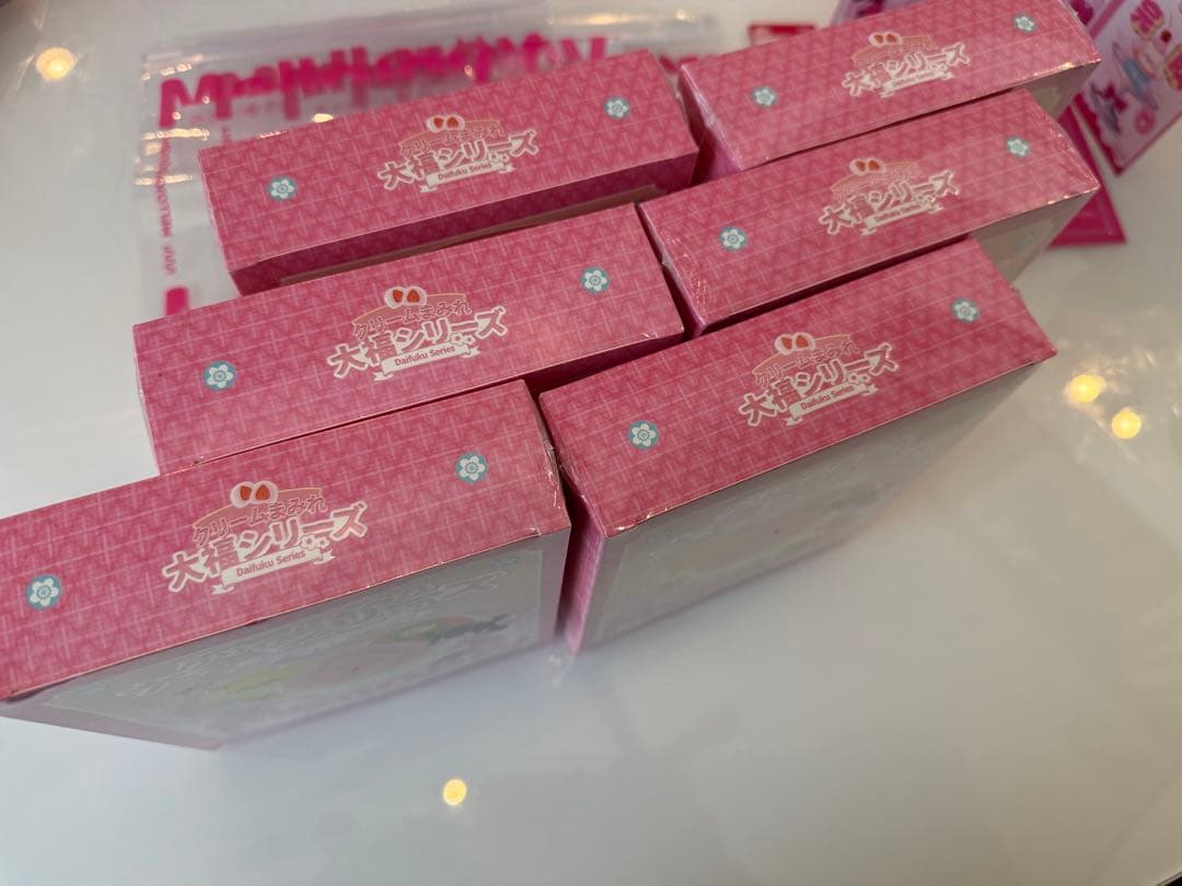 Mellojoy クリームまみれ 大福シリーズ スクイーズ 6個セット 未開封
