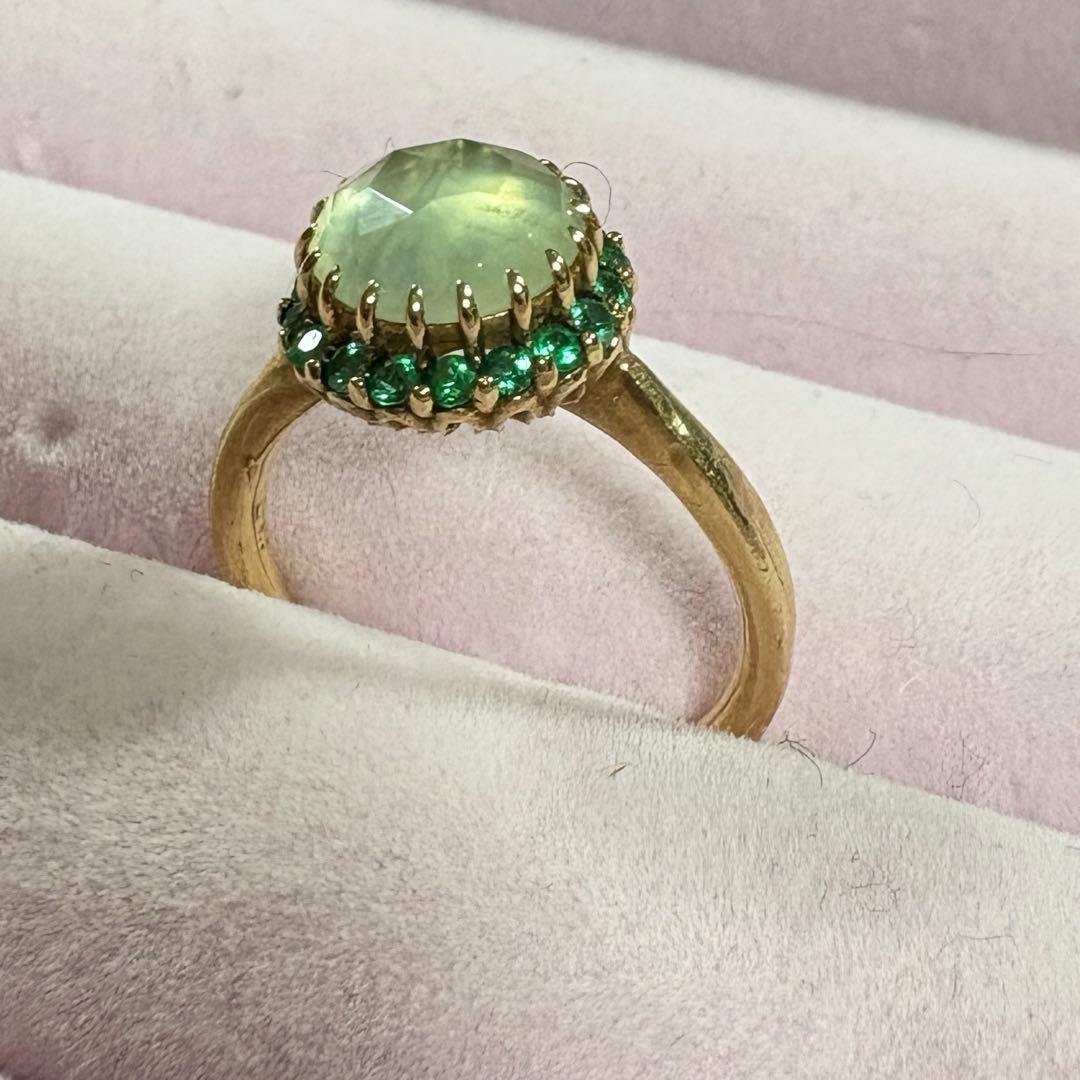 パーセルジュエリー　ポンポネアンスールリング