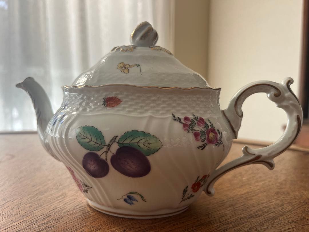 美品　リチャードジリノ　ポット　イタリアンフルーツ