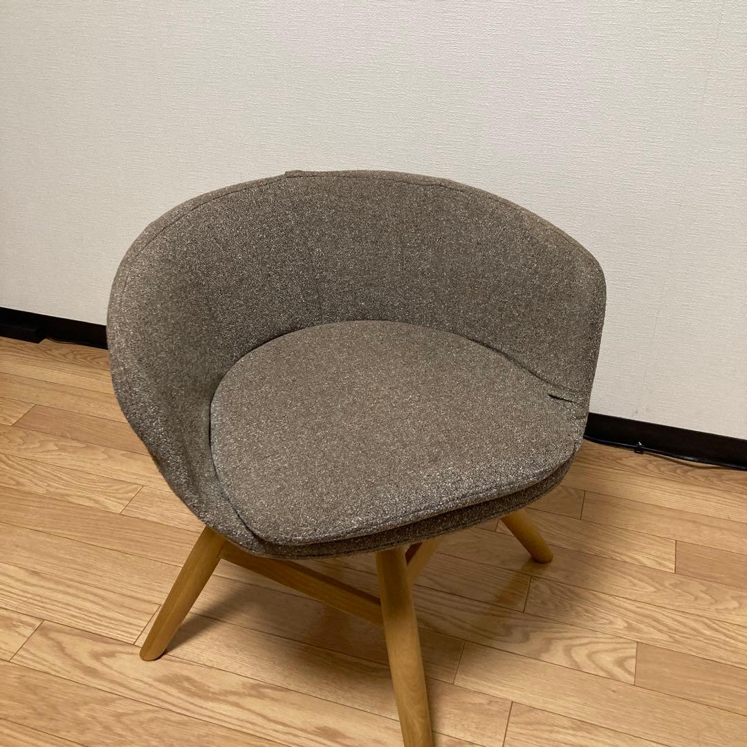 値下☆MOMO naturalモモ　ナチュラル回転チェア