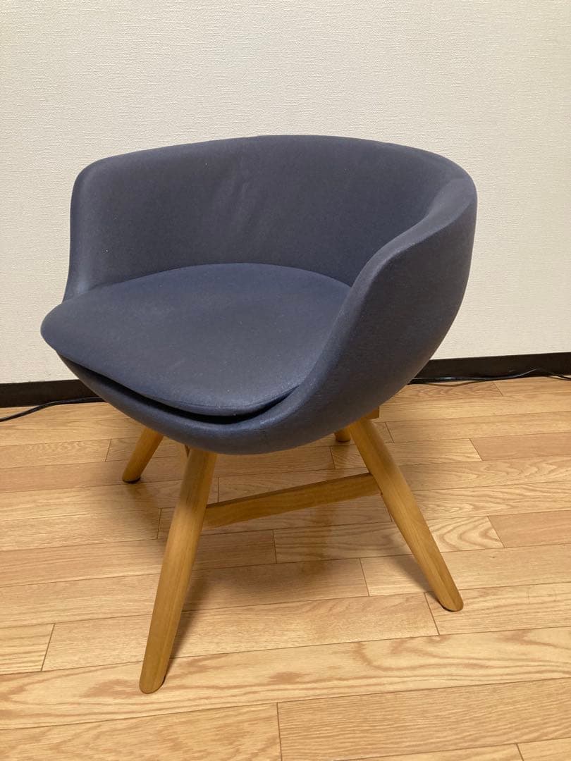 値下☆MOMO naturalモモ　ナチュラル回転チェア