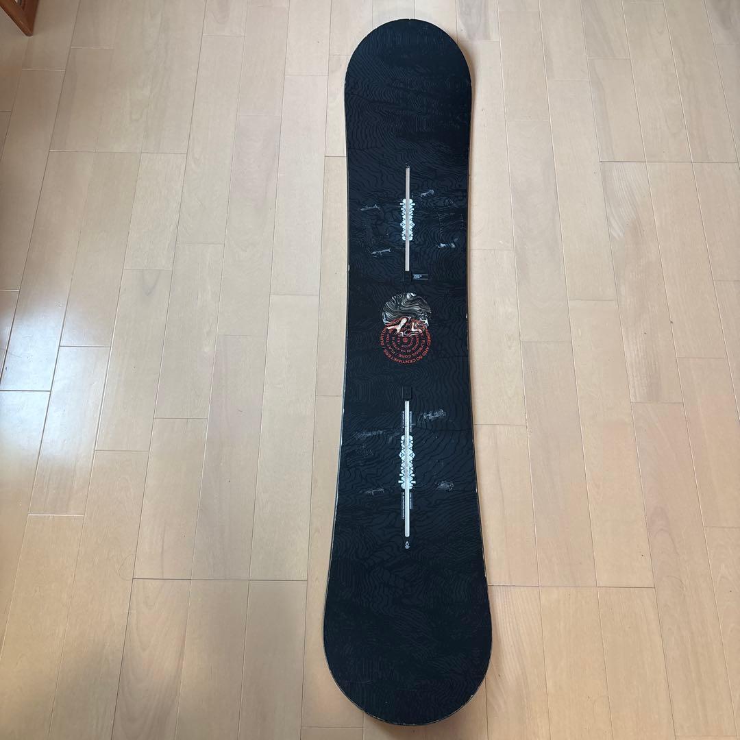 BURTON スノーボード 黒/赤