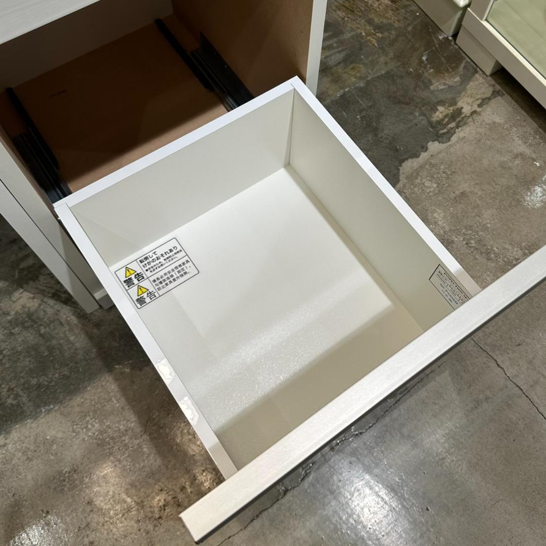 【美品】ニトリ 組み合わせキッチンボード リガーレ レンジ台 NITORI