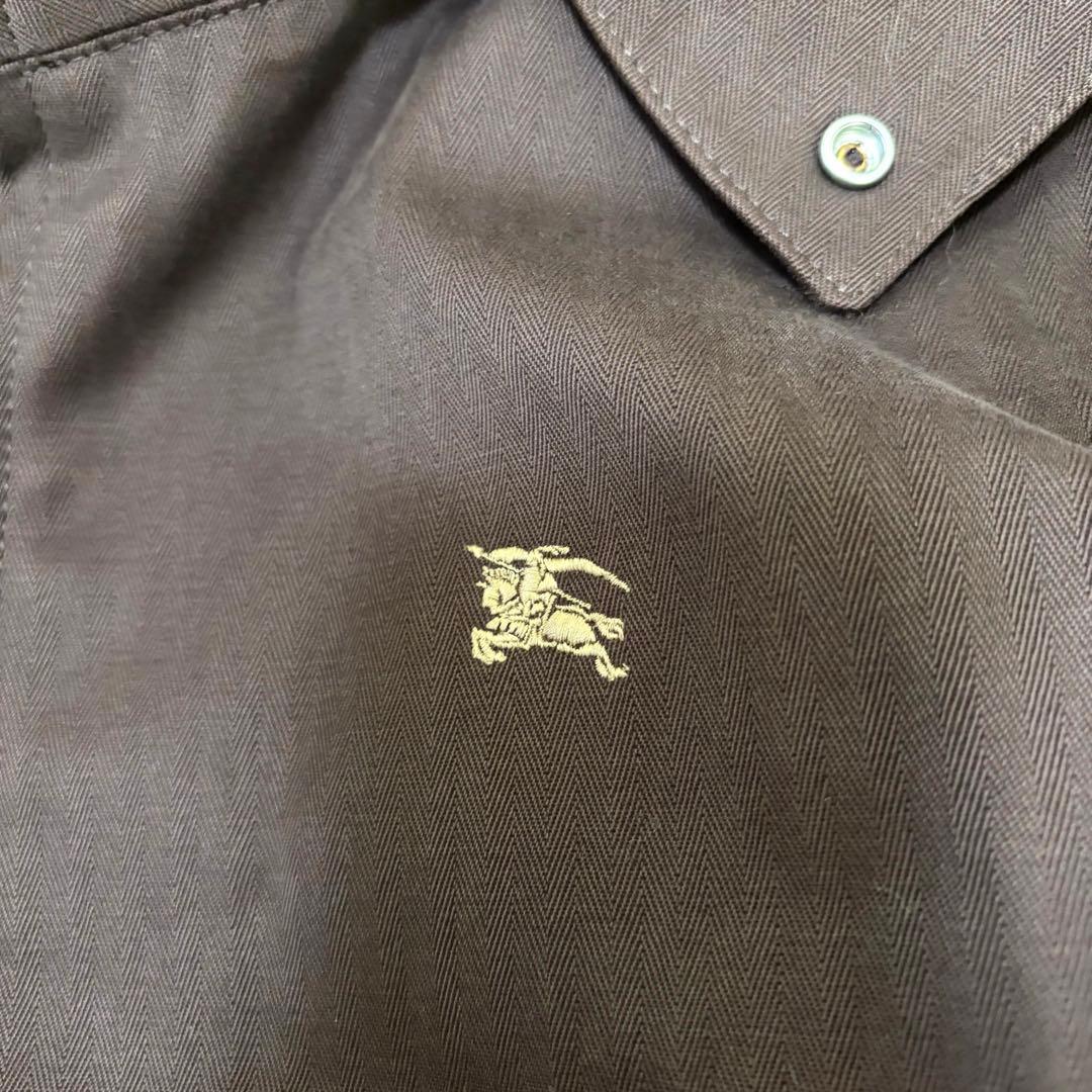 昌様　バーバリーブルーレーベル　M ブルゾン　ファー　ブラウン　チェック