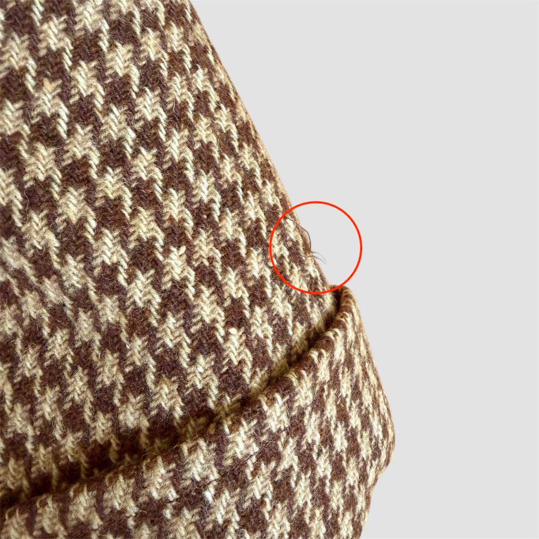 Ralph Lauren ラルフローレン ロングコート ブラウン ベージュ 千鳥