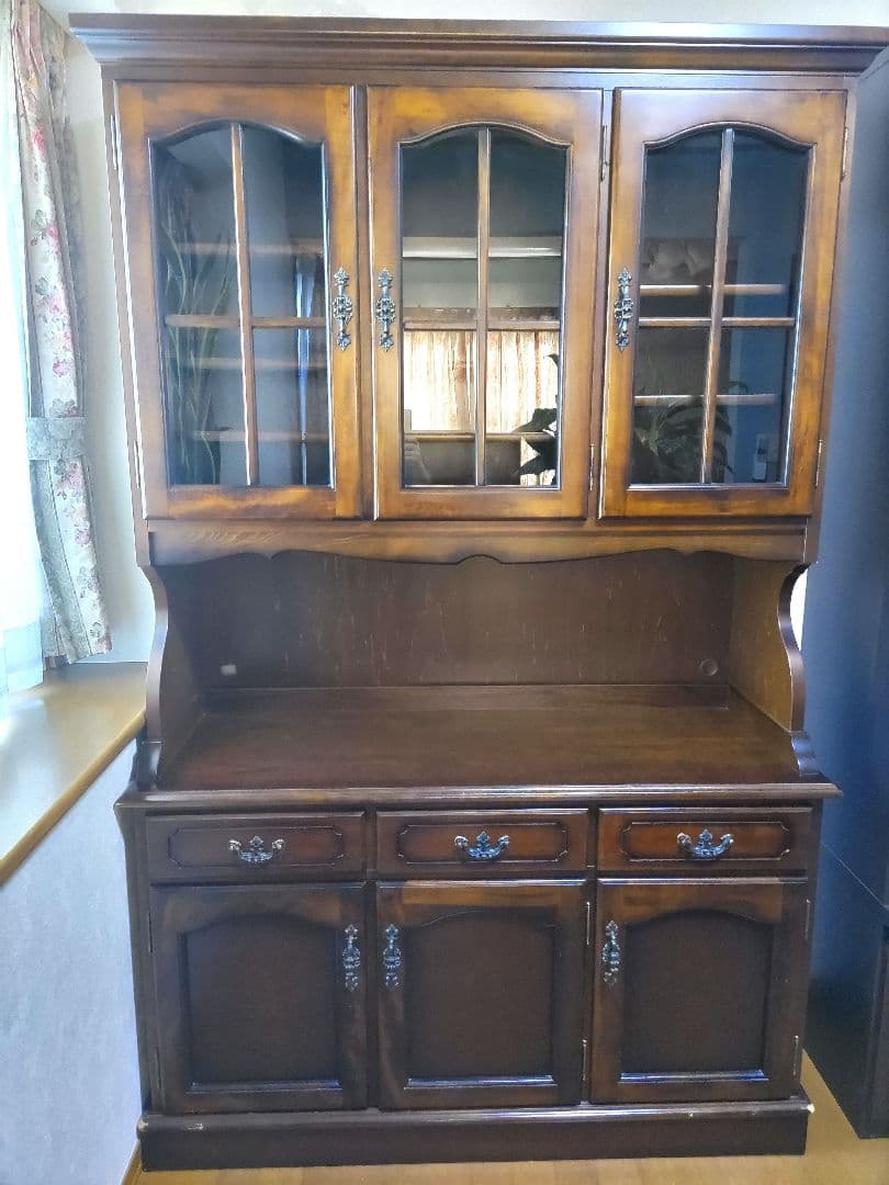 カリモク/karimoku コロニアル 飾棚 カップボード 食器棚