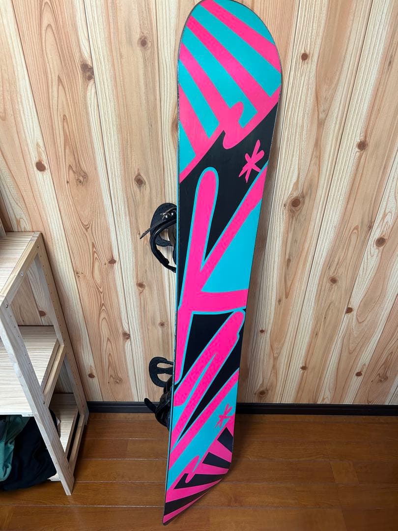 スノーボード　139 バインディング付き　k2 skylite burton