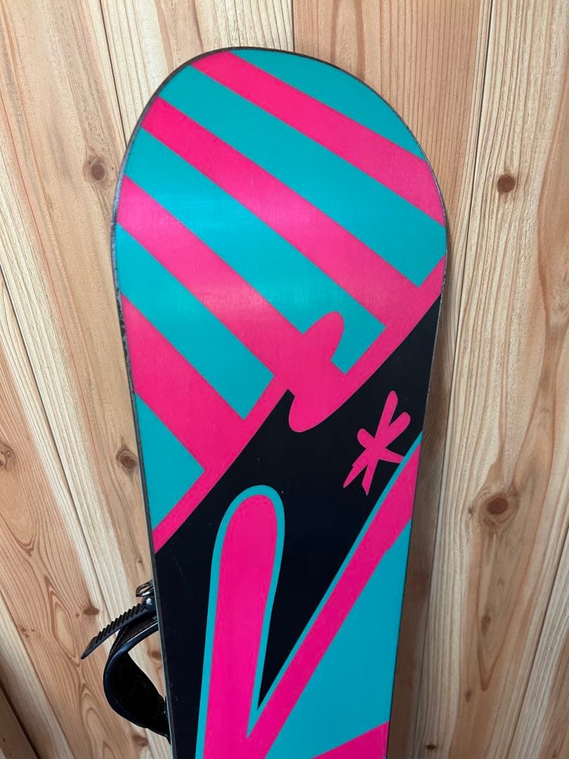 スノーボード　139 バインディング付き　k2 skylite burton