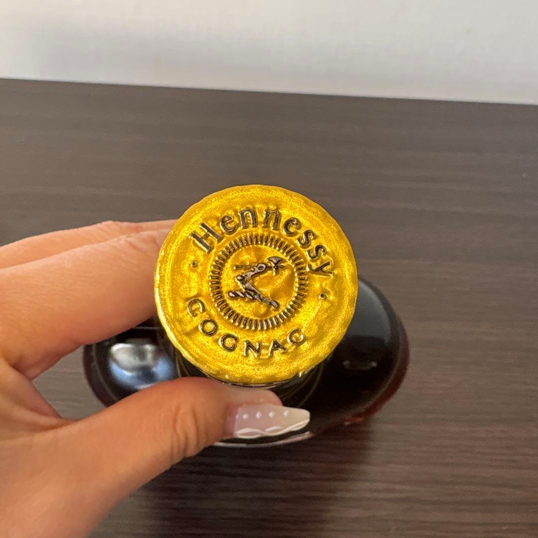 【美品】Hennessy ヘネシー XO 金キャップ クリアボトル 700ml