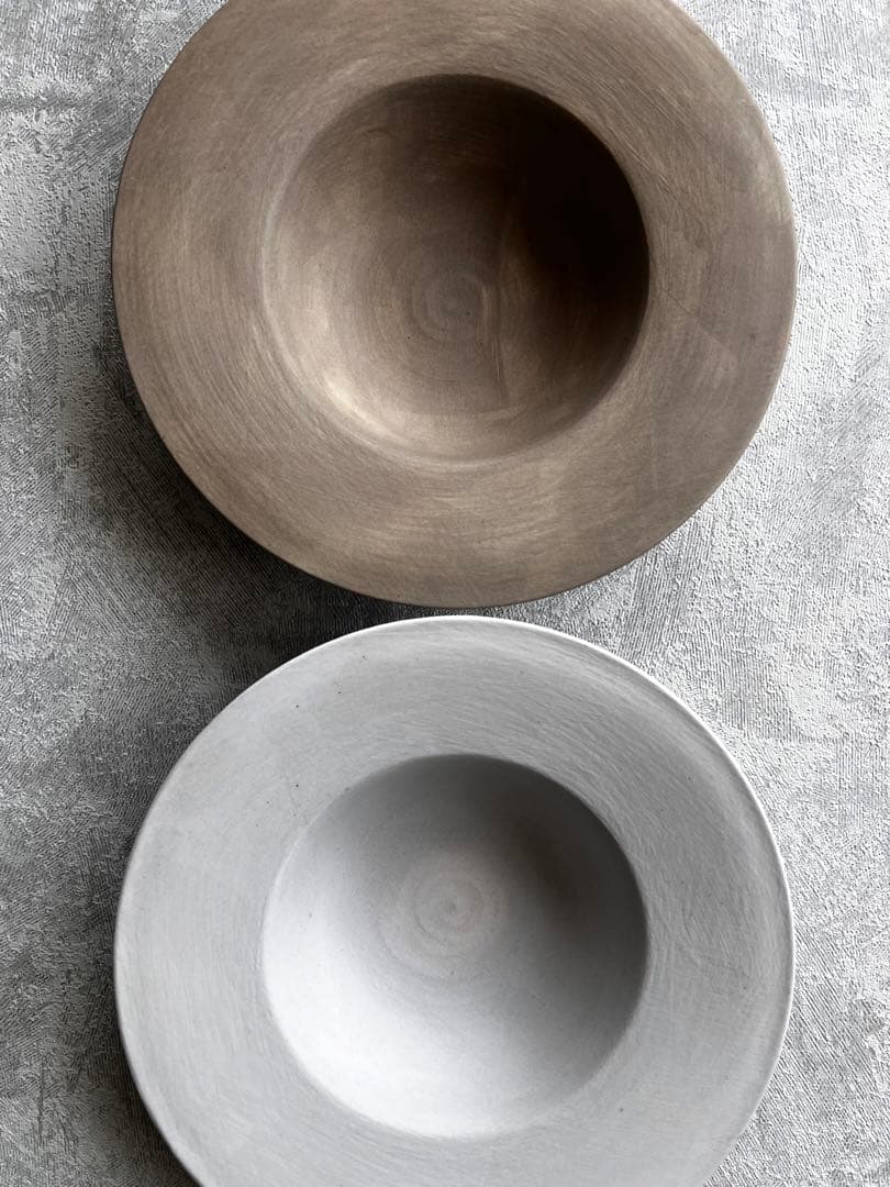 児玉修治　カンヴァス　スープリム皿　2枚組