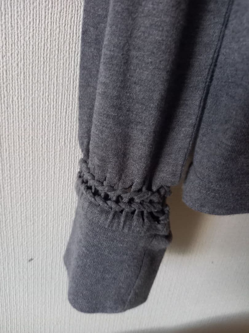 NUMBER (N)INE☆ジョージ期☆Vネック長袖Tシャツ☆４☆グレー☆美品