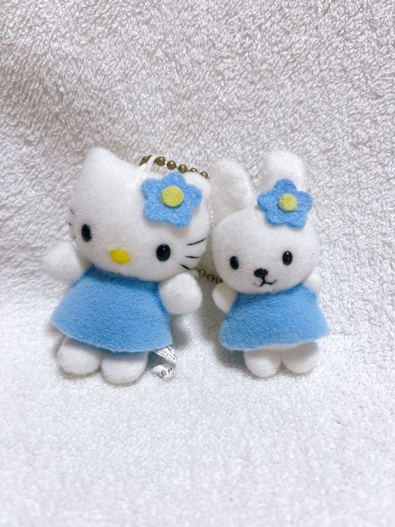 ハローキティ ツインキティ キーホルダー
