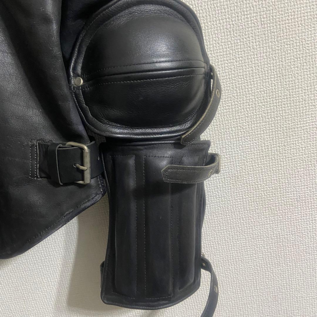 PLICANA バトルスーツ レザー プロテクター付きジャケット KADOYA