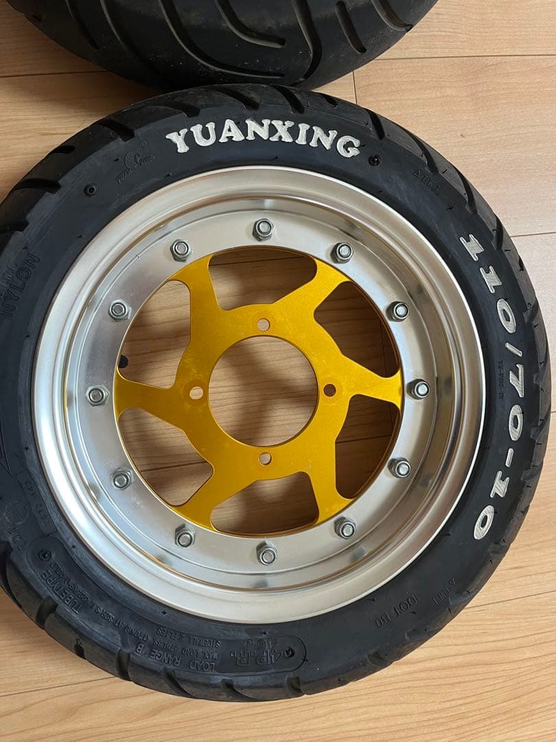 モンキー　10インチ タイヤホイールセット