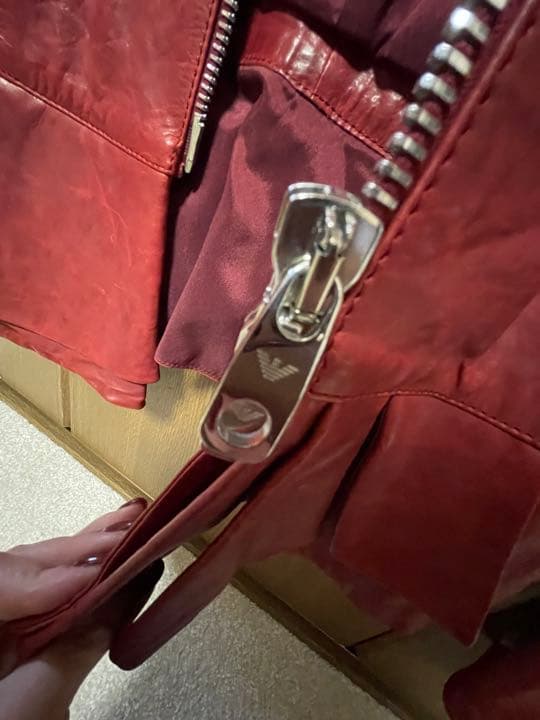 エンポリオアルマーニ★レザージャケット