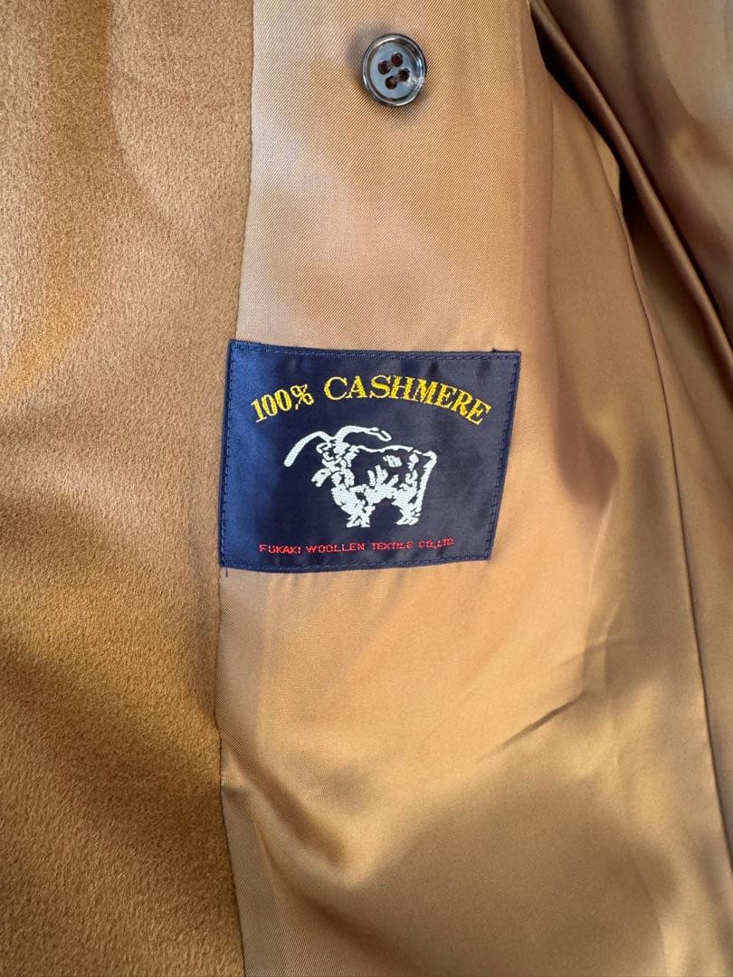 Field House カシミヤ100%ロング チェスターコート Sz.L