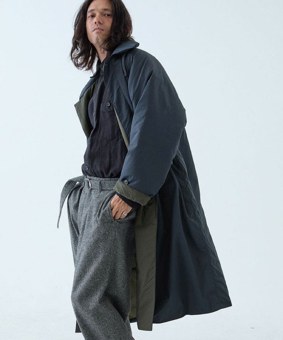 新品　EGO TRIPPING エゴトリッピン バルマカンコート　ナイロンコート