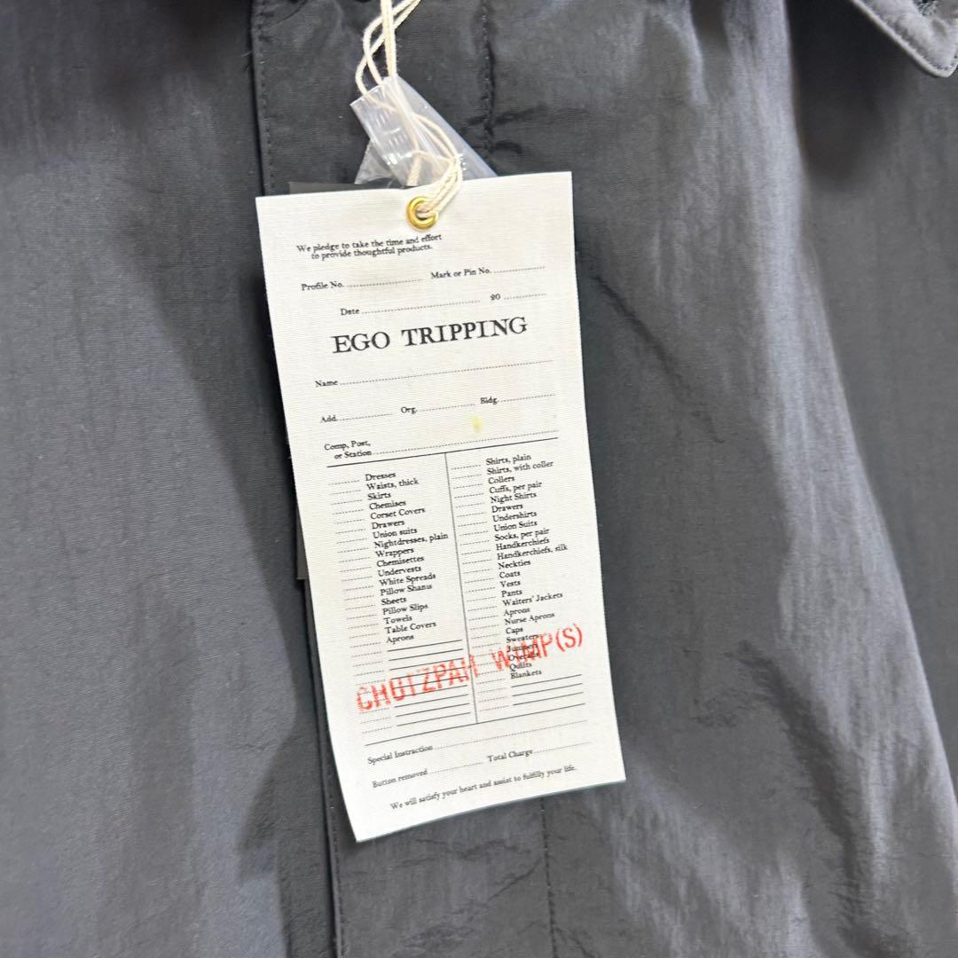 新品　EGO TRIPPING エゴトリッピン バルマカンコート　ナイロンコート