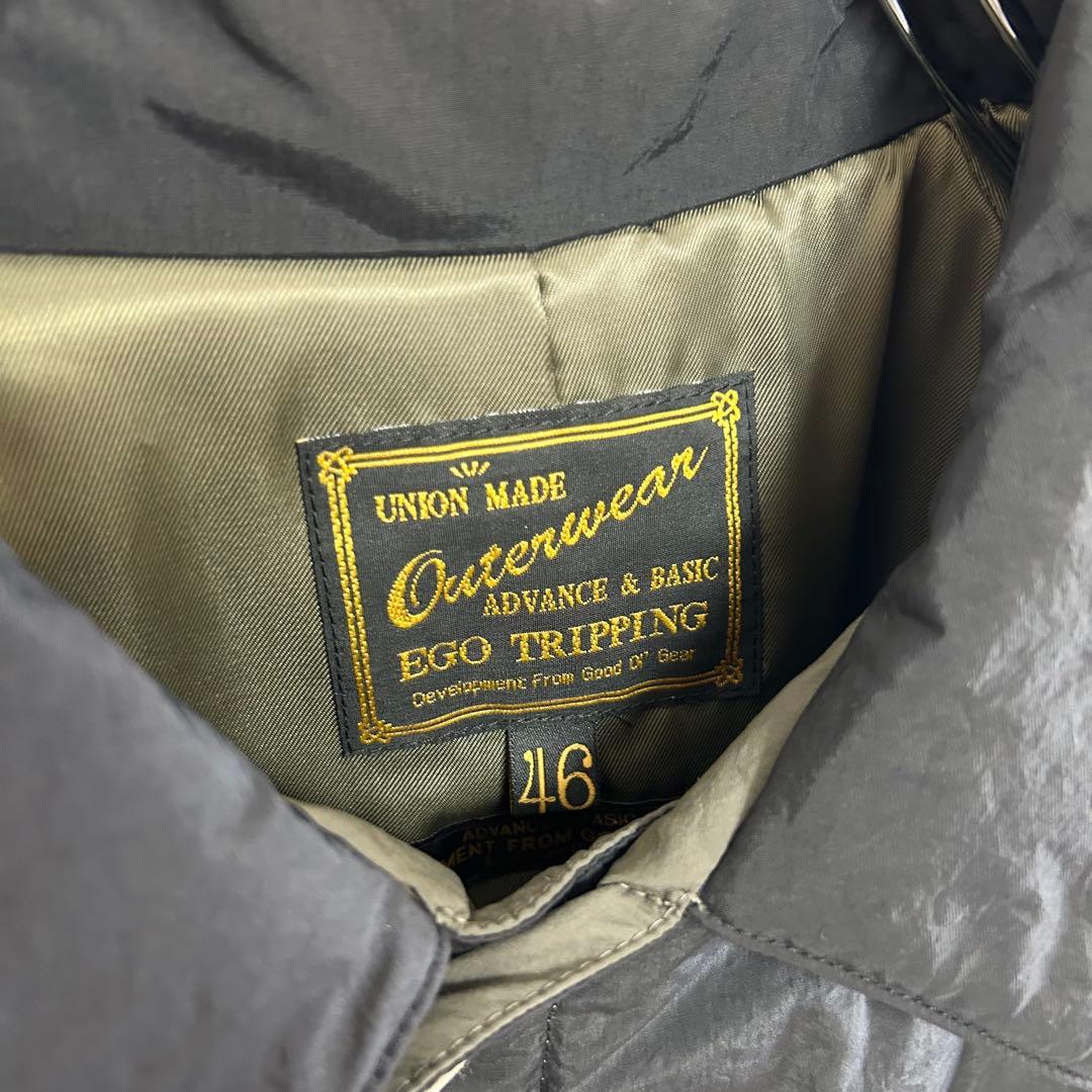 新品　EGO TRIPPING エゴトリッピン バルマカンコート　ナイロンコート