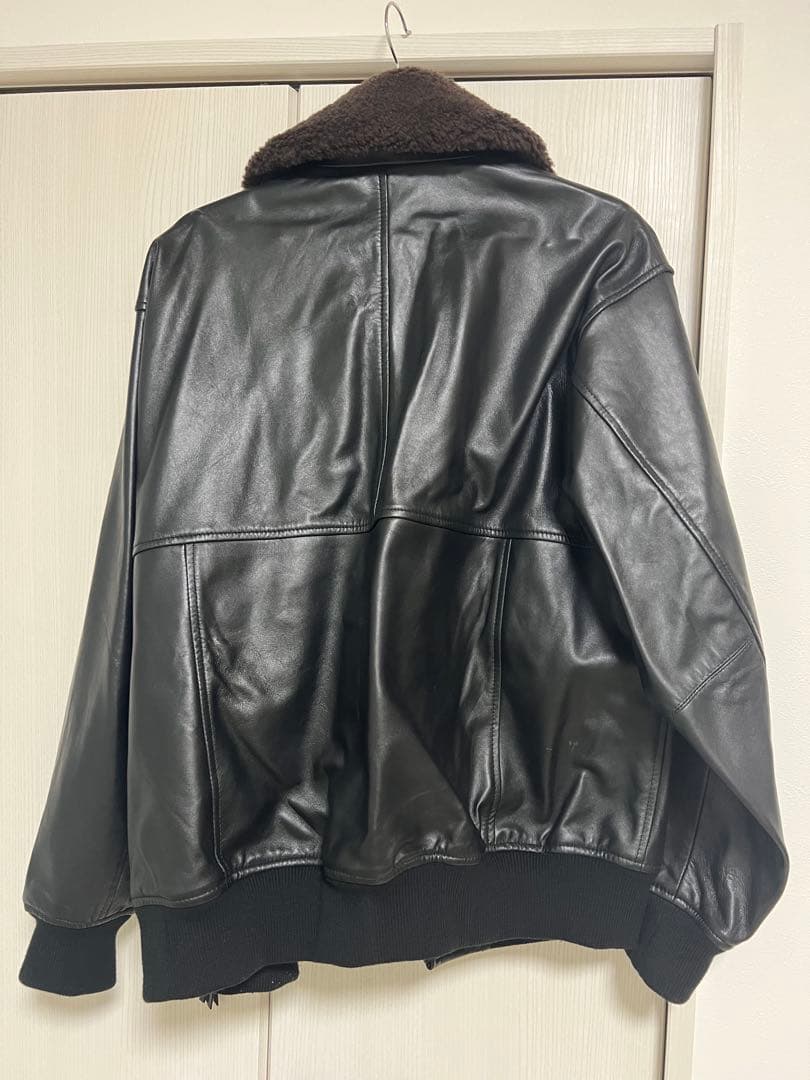 ナノユニバース　HOTEL PALACE ラム　ムートンカラーフライトジャケット