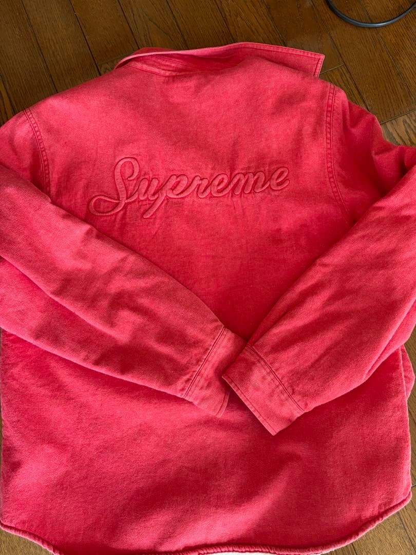 トップス supreme Sherpa Lined denim Shirt