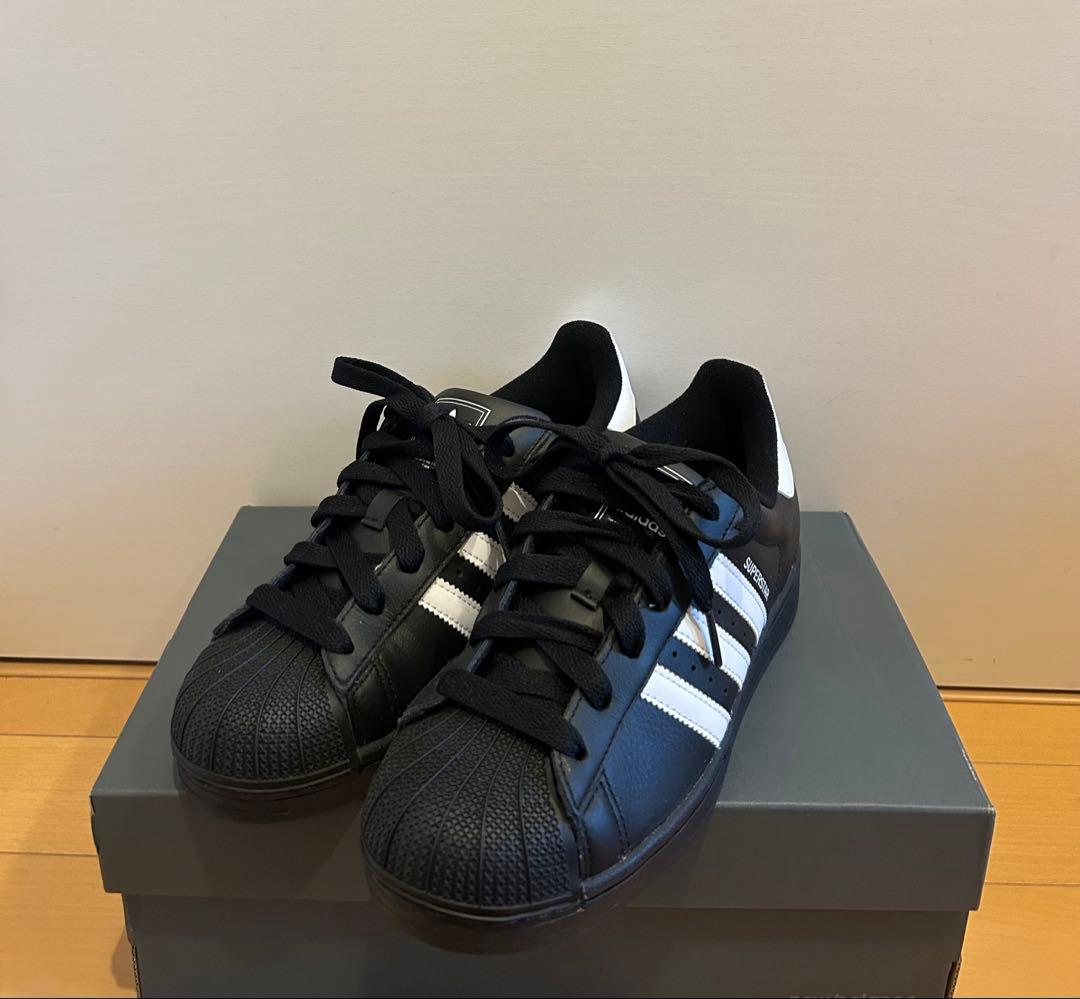 adidas superstar BLACK アディダス スーパースター 24