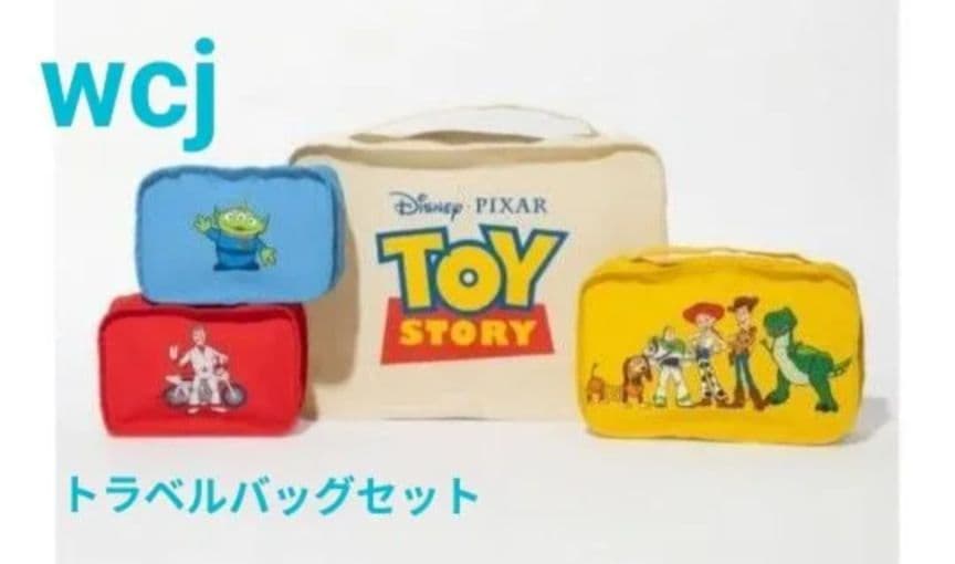 新品 WCJ Disney TRAVEL BAG トラベルバッグ トイストーリー