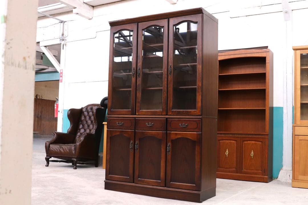 GMHK433○karimoku / カリモク コロニアル 食器棚 キッ