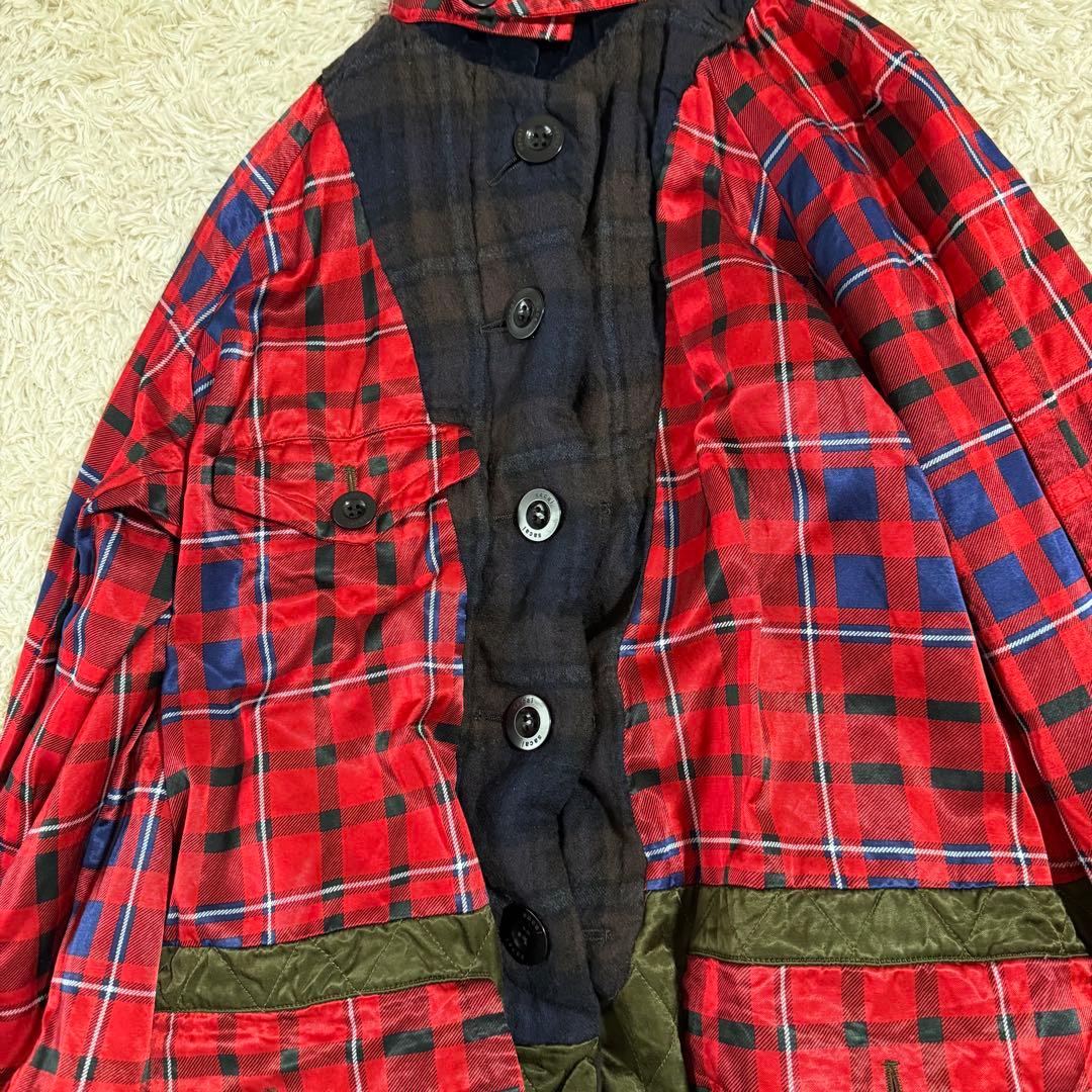 ジャケット・アウター sacai 20AW Reversible Check Coat
