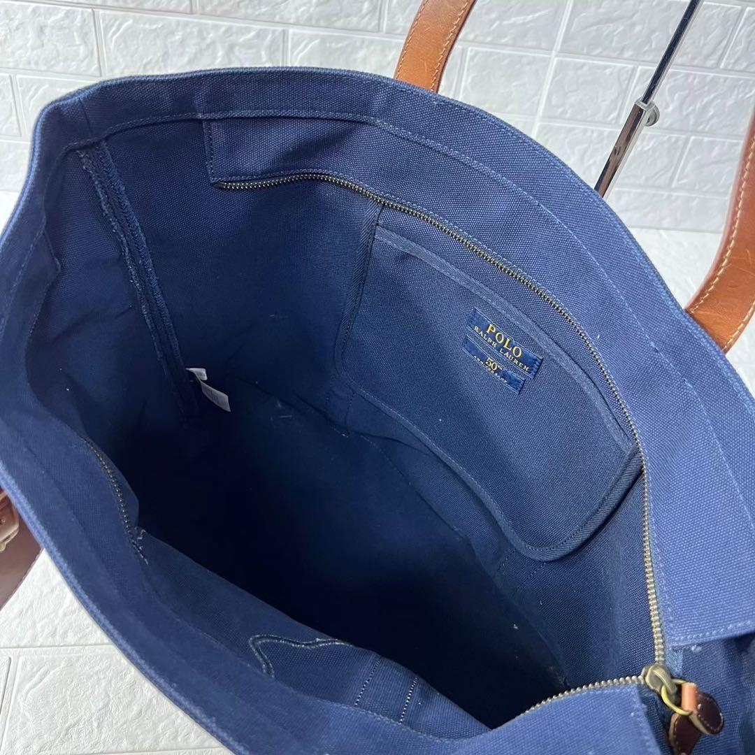 希少品 ポロラルフローレン 50周年限定モデル ポロベアトート A4収納可