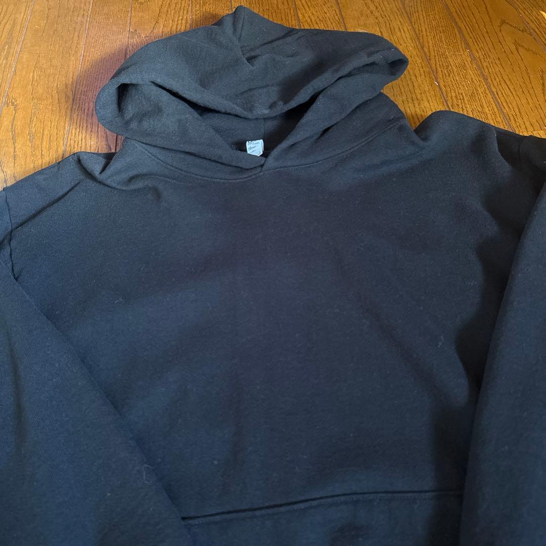 ロサンゼルスアパレル セットアップ スウェットパンツ パーカー L 黒