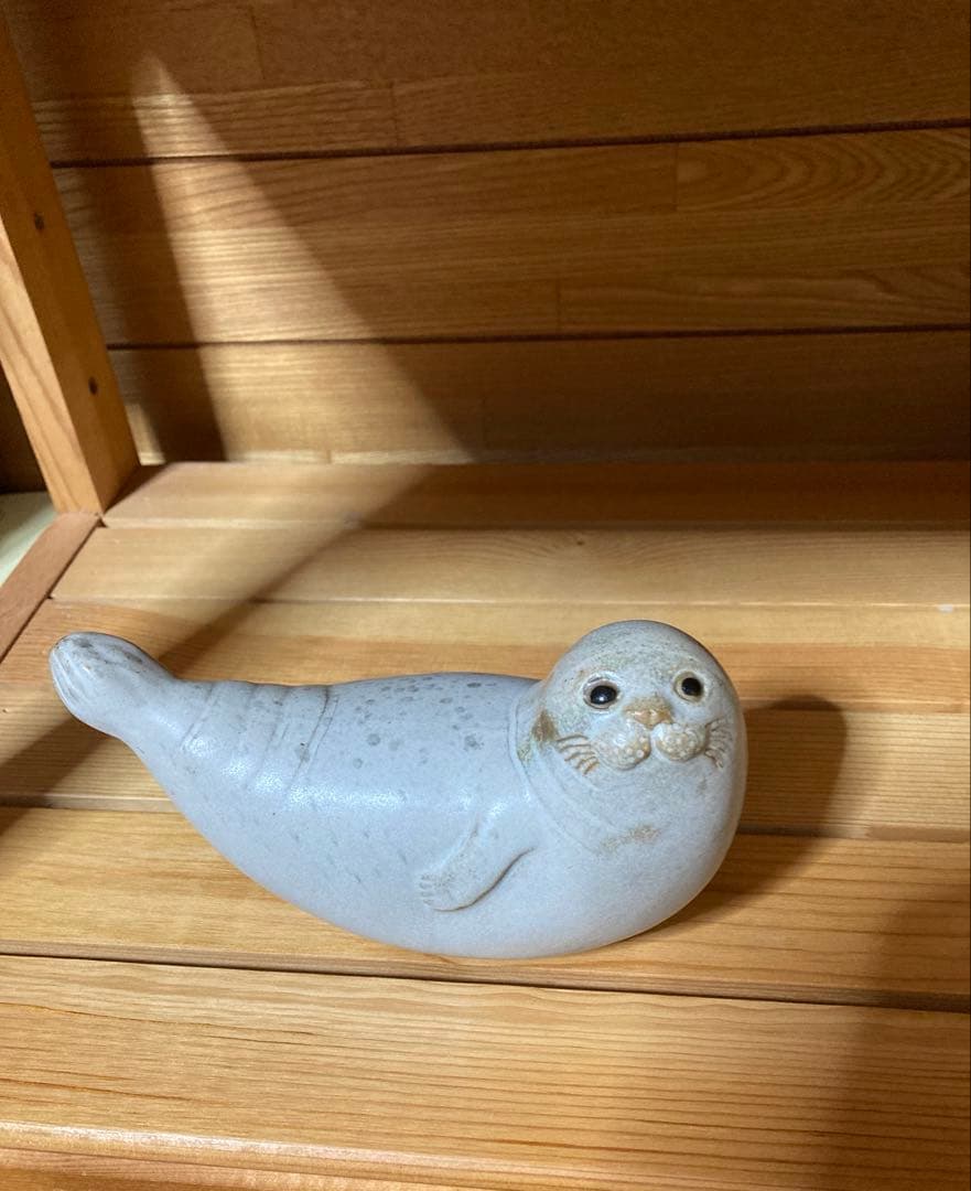 リサラーソン　あざらし　ヴィンテージ