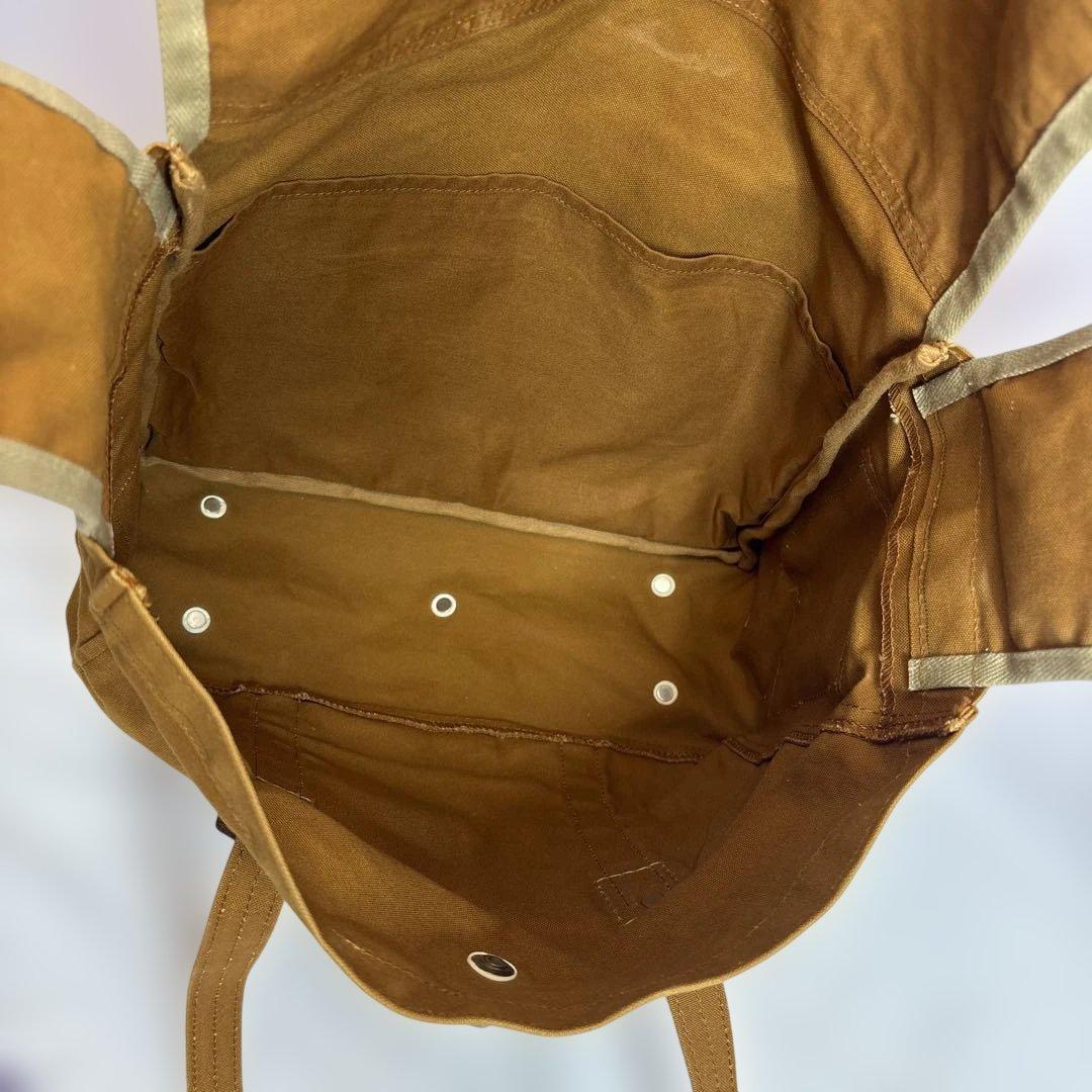 一澤帆布　信三郎　ブラウン系　トートバッグ