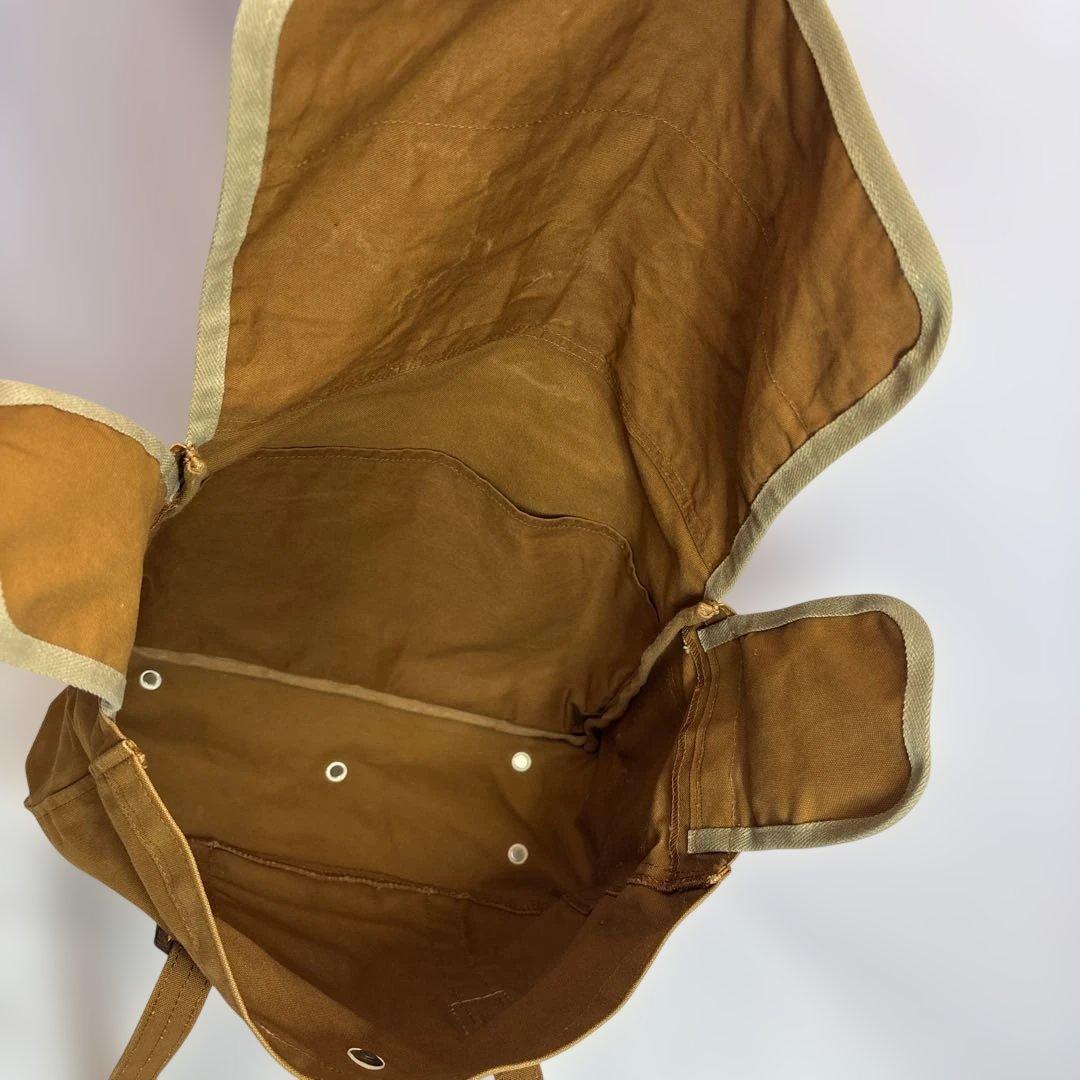 一澤帆布　信三郎　ブラウン系　トートバッグ