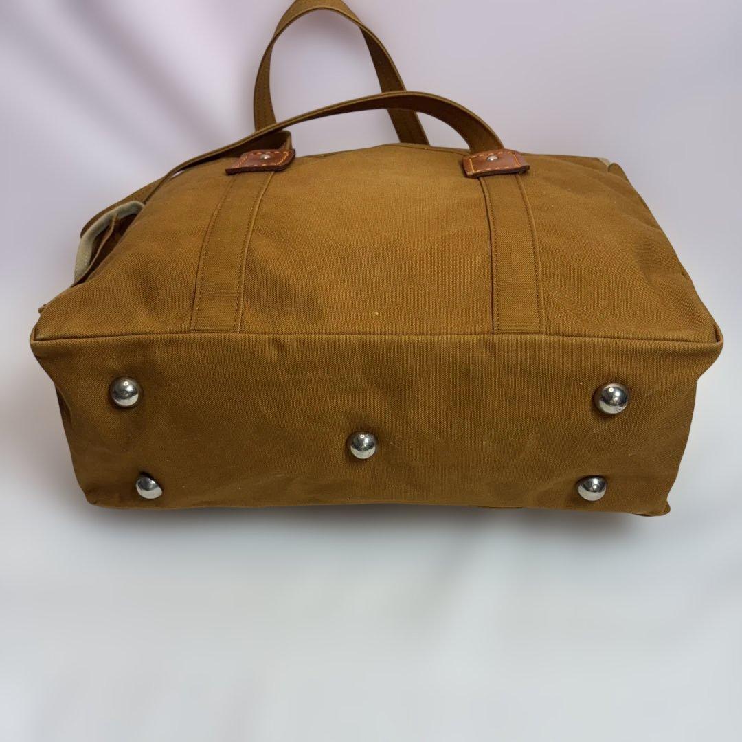 一澤帆布　信三郎　ブラウン系　トートバッグ