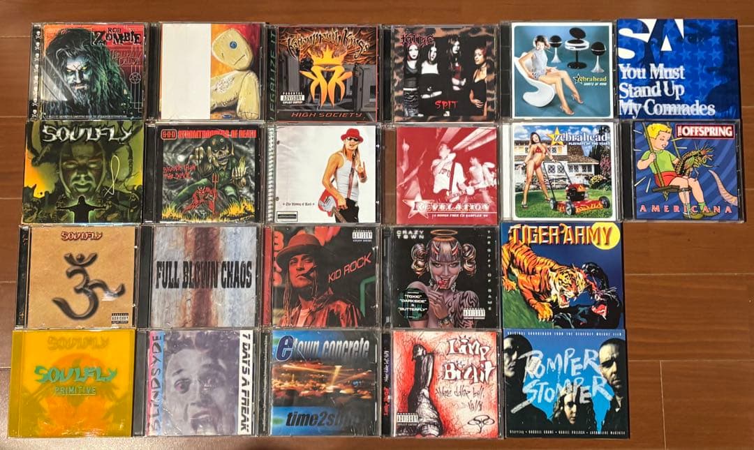 洋楽　メタル　ハードコア　パンク ミクスチャー　ロック　42枚CDセット