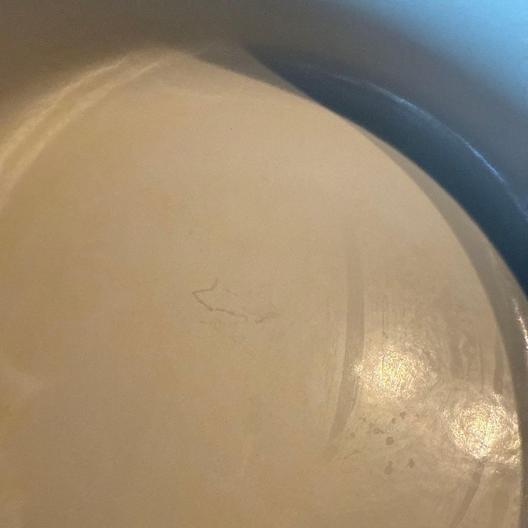 LE CREUSET ル・クルーゼ オレンジ 鋳鉄製 両手鍋 24cm