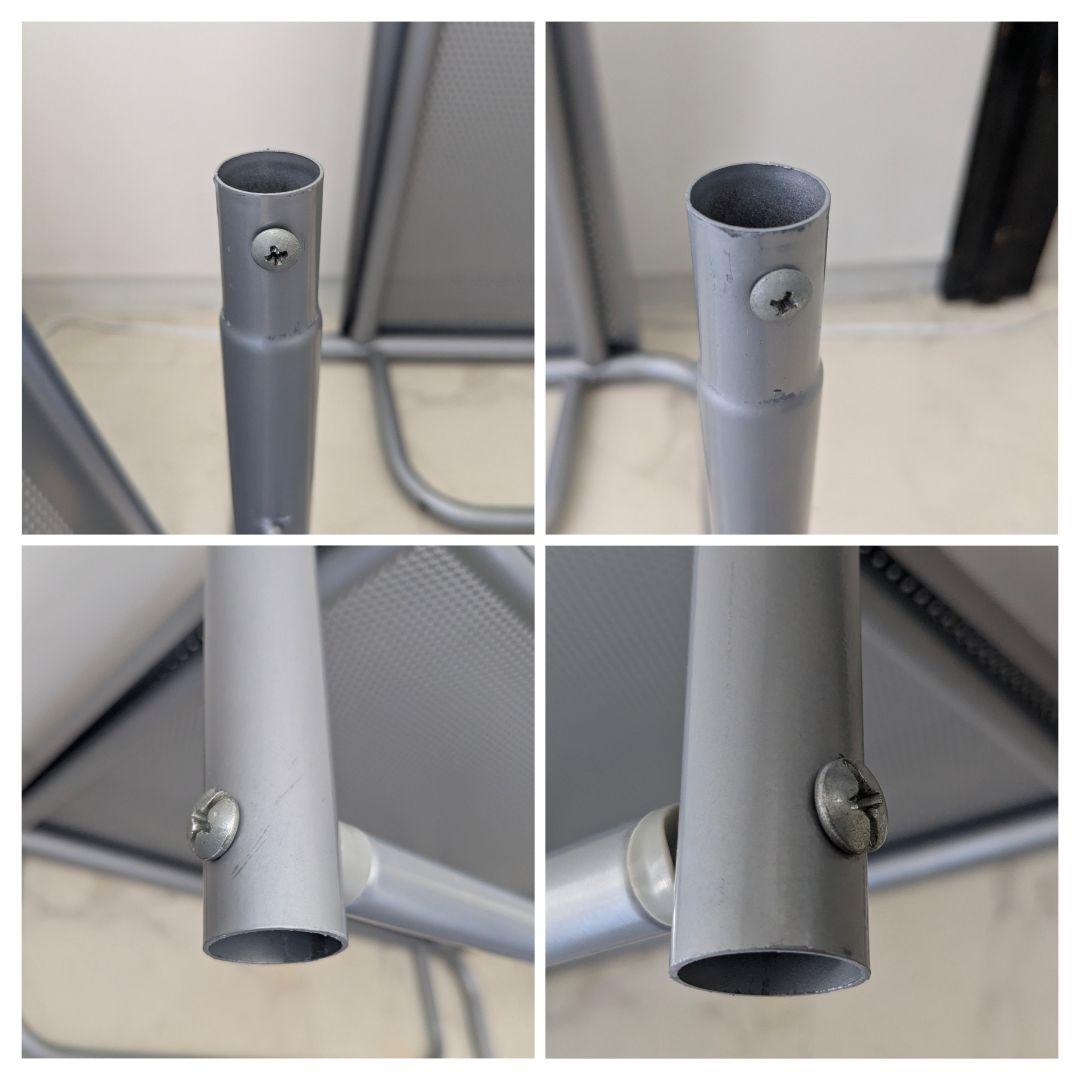 90s パンチング メタル ワゴン スチール ラック キャスター付き Y2K